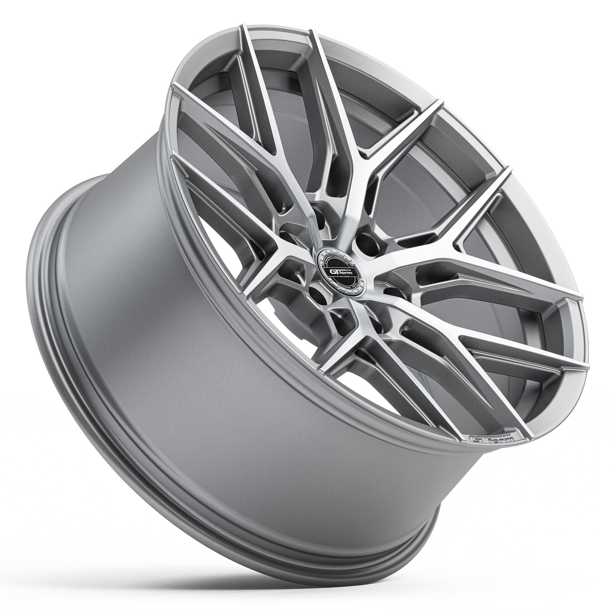 GT_Form_GFS1_Silver_Machined_Face_18_20_22_Inch_4x4_Offroad_Performance_Wheels_Truck_SUV_Rims- 4WD Rims GT Form GFS1 Flow Formed Silver Machined Face 18 20 22 Inch Performance Wheels For Truck And SUV