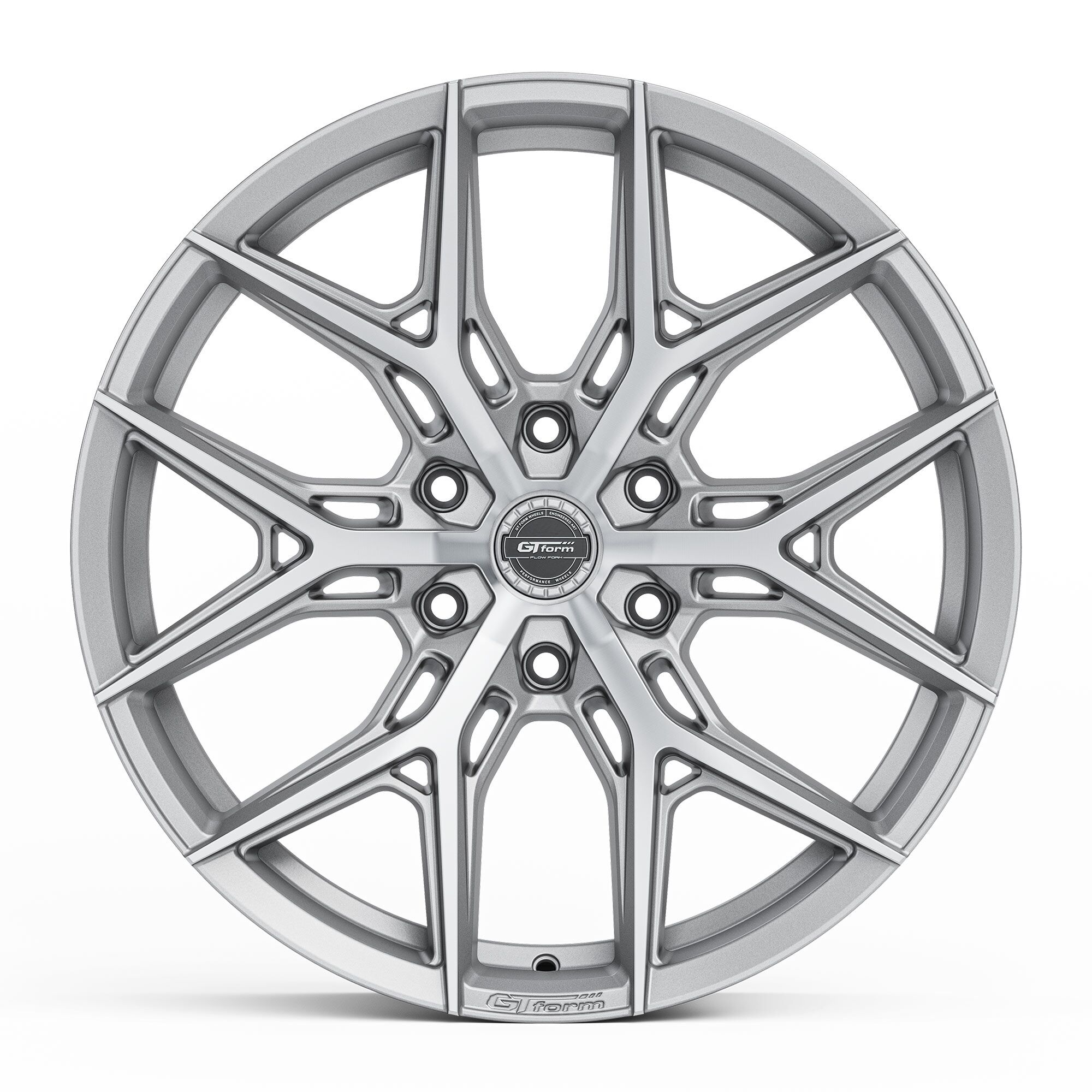 GT_Form_GFS1_Silver_Machined_Face_18_20_22_Inch_4x4_Offroad_Performance_Wheels_Truck_SUV_Rims_ 4WD Rims GT Form GFS1 Flow Formed Silver Machined Face 18 20 22 Inch Performance Wheels For Truck And SUV