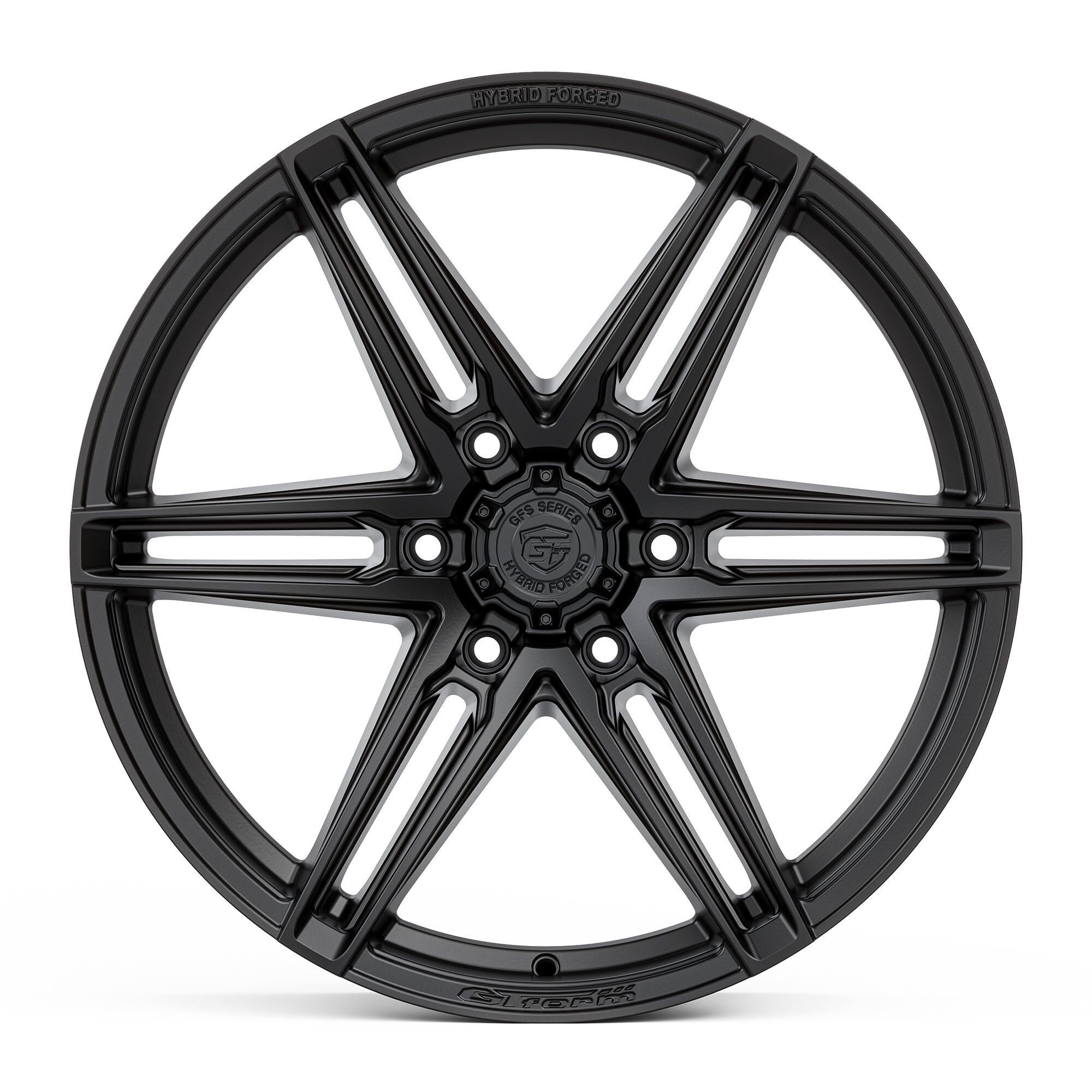 GT_Form_GFS2_Hybrid_Forged_Satin_Black_18_20_22_Inch_4x4_Offroad_Performance_Wheels_Truck_SUV_Rims_ 4WD Rims GT Form GFS2 Satin Black 20 Inch Performance Wheels For Truck And SUV