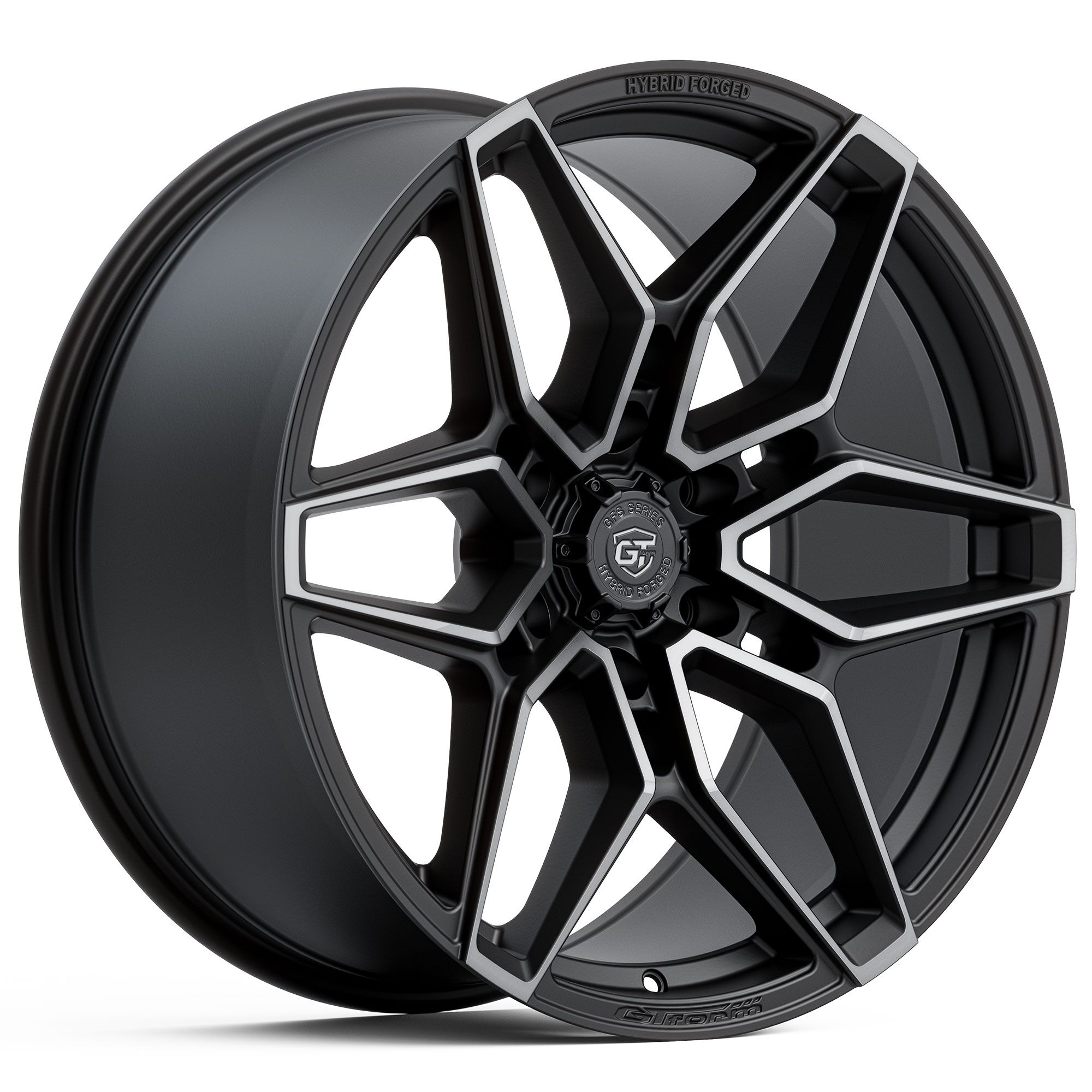 4WD Rims GT Form GFS3 Matte Balck Grey Tint 20 Inch Performance Wheels For Truck And SUV
